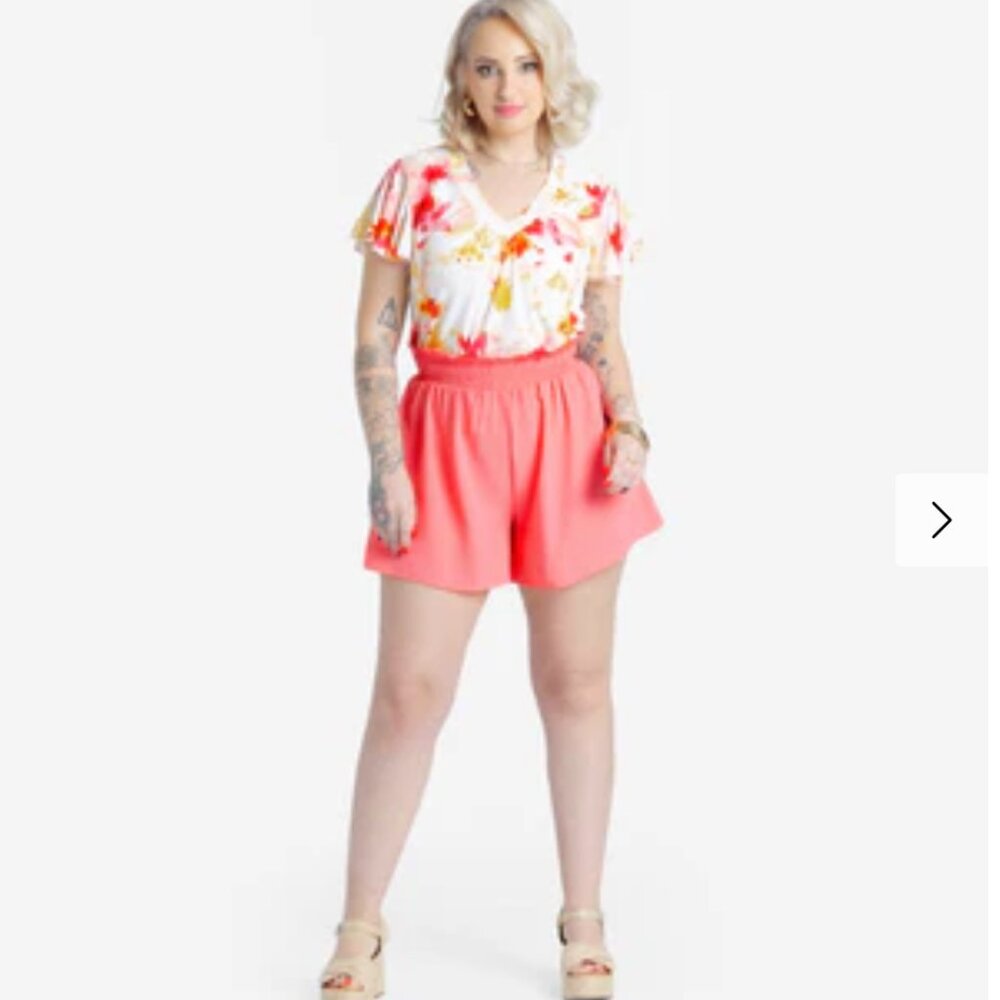 Susie Bell Sleeve V-Neck Blouse! top